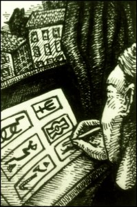 Mach Schach (Zeichnung: urian)