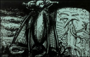 H. P. Lovecraft, Berge des Wahnsinns (Zeichnung: urian)