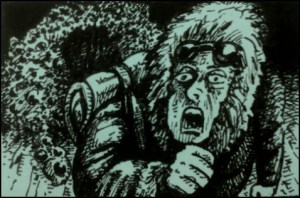 H. P. Lovecraft, At the Mountains of Madness (Zeichnung: urian)