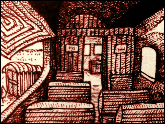 Kindheitseisenbahn (Zeichnung: urian)