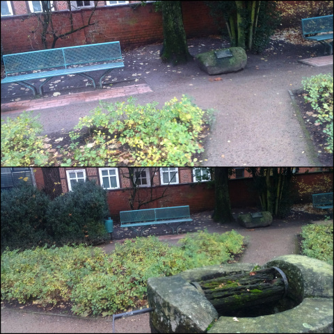 Gedenkstein Klosterpark Stade (Fotos: urian)