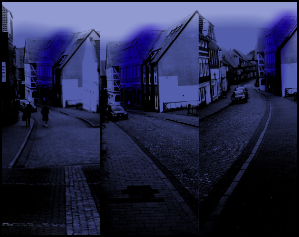 Steile Straße Stade (Fotos/Grafik: urian)