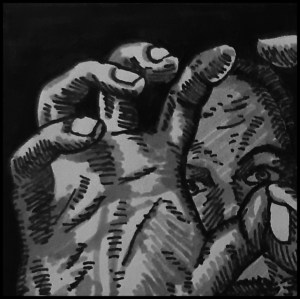 Seuchentagebuch (Zeichnung: urian)