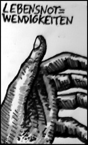 Seuchentagebuch (Zeichnung: urian)