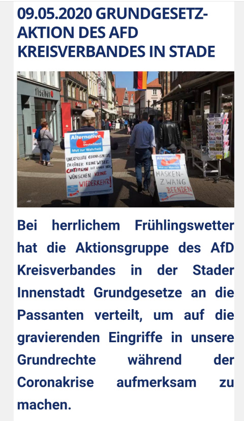 AfD Stade Homepage