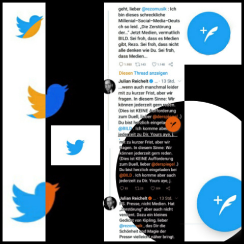 Julian Reichelt auf twitter