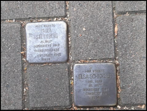 Stolpersteine Haynstraße Hamburg (Foto: urian