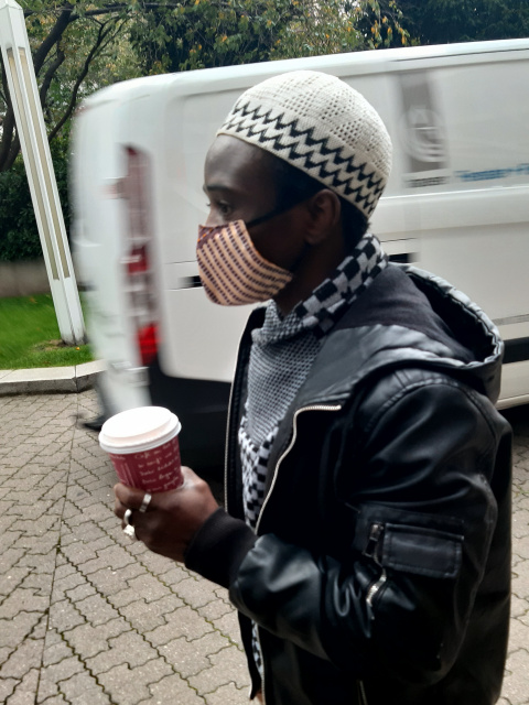 Barakat H. klagt vor dem Verwaltungsgericht Hamburg gegen racial profiling durch die Polizei (Foto: urian)