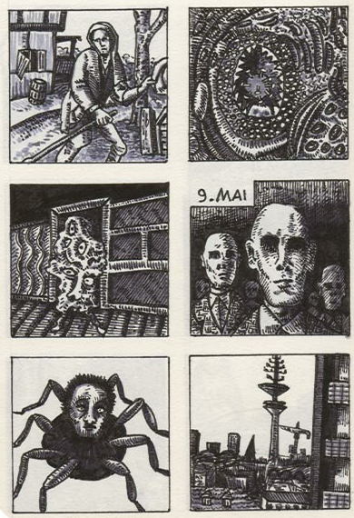 Sketchbook Hamburg (Zeichnung: urian)