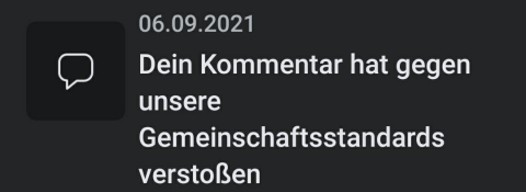 facebook Sperrung screenshot