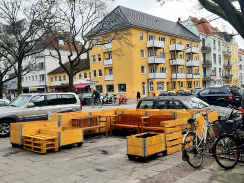 Parklet Eppendorfer Weg (Foto: urian)