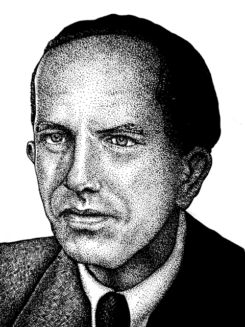 Werner Kallmorgen (Zeichnung: urian)