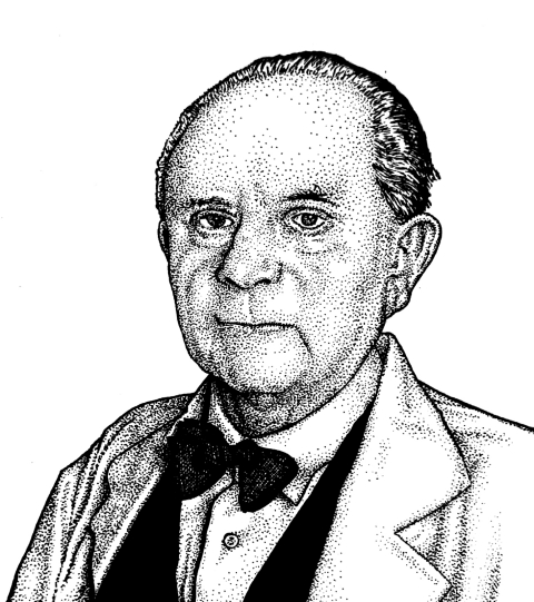 Rudolf Klophaus (Zeichnung: urian)