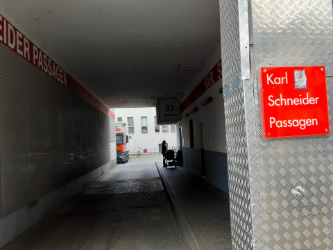 Karl-Schneider-Passagen Heußweg (Foto: urian)