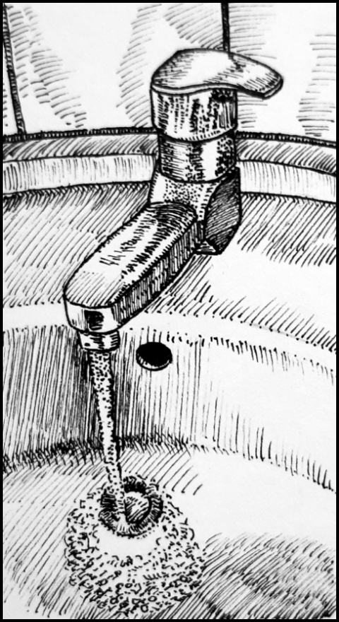 Wasserhahn (Zeichnung: urian)