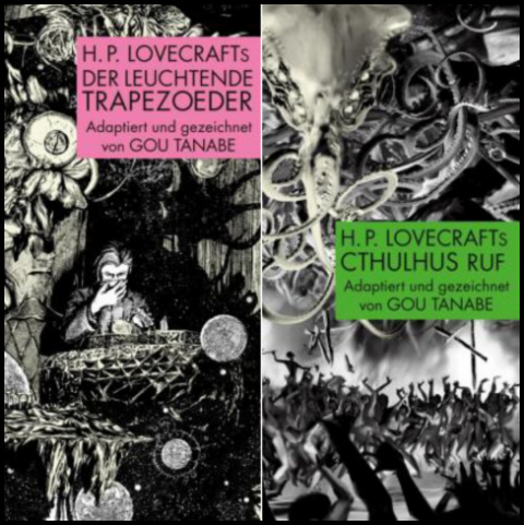 Buchumschläge Lovecraft / Tanabe