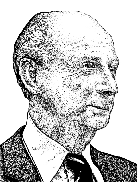 Cäsar F. Pinnau (Zeichnung: urian)