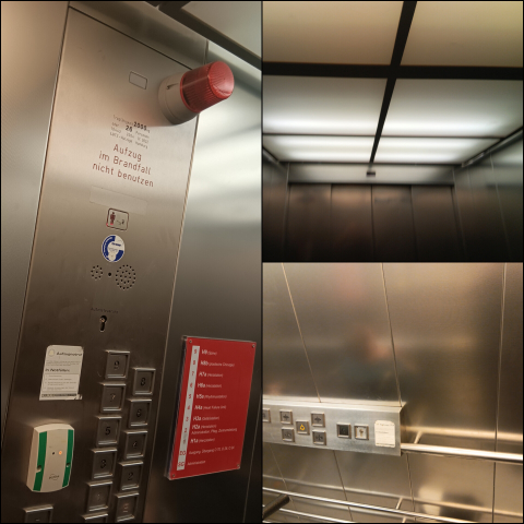 Aufzug UKE (Fotos: urian)