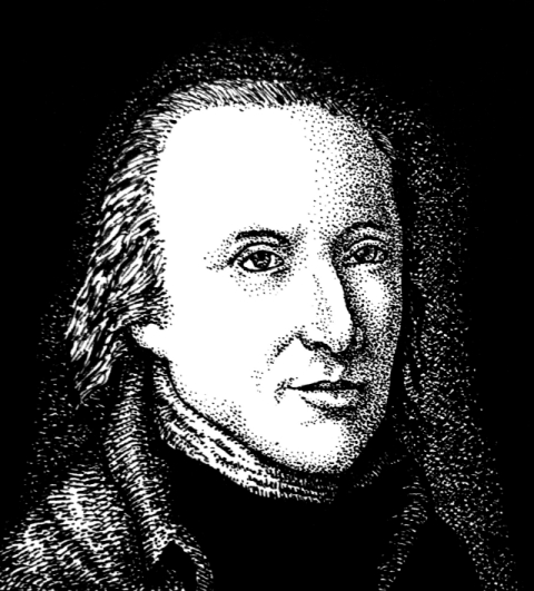 Matthias Claudius (Zeichnung: urian)