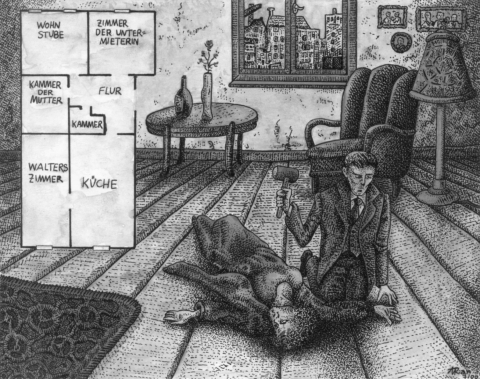 Muttermord (Zeichnung: urian)